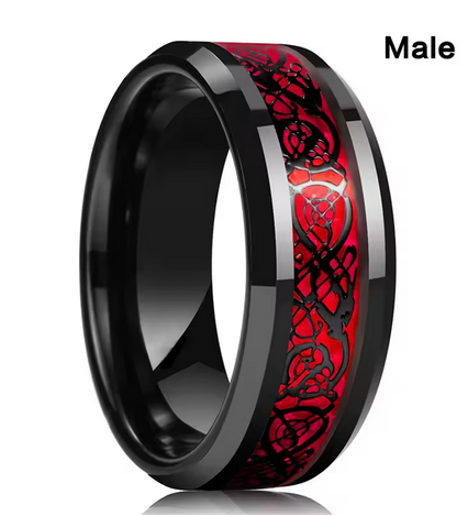 omantic heart shaped ruby women's rings