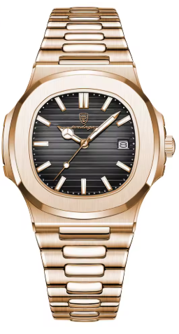 POEDAGAR Fashion Business Man Watch Waterproof Luminous