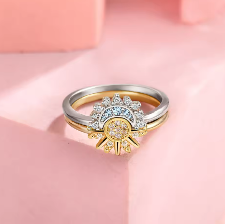 SkyMoon Duo Rings