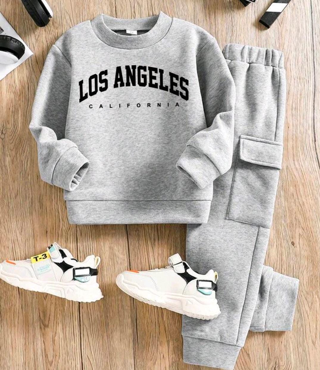 Kids Los Angeles California Sweatshirt & Trouser