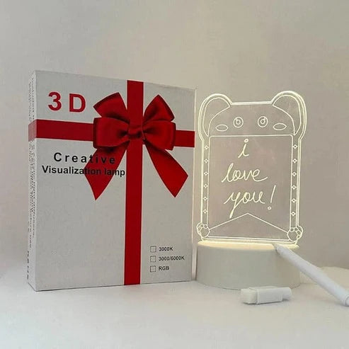 3D Creative Visualization Lamp