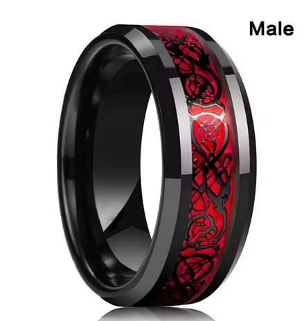 omantic heart shaped ruby women's rings
