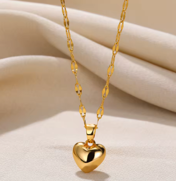 Trendy Heart Pendant Necklace