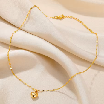 Trendy Heart Pendant Necklace