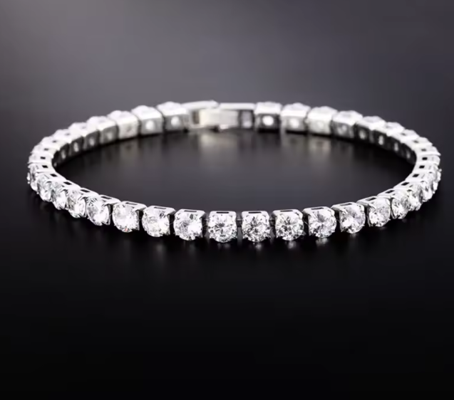 Iced Out CZ Tennis Bracelet