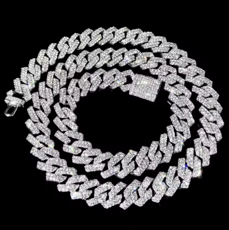 Ice-Frozen Cuban Chain Necklace