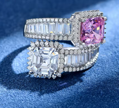 WUIHA 925 Silver Multi-Gemstone Ring