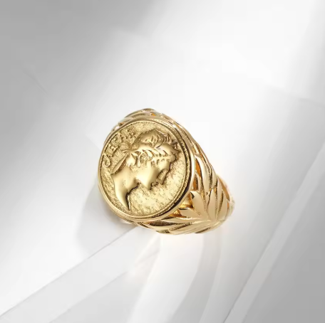 Caesar Signet Ring