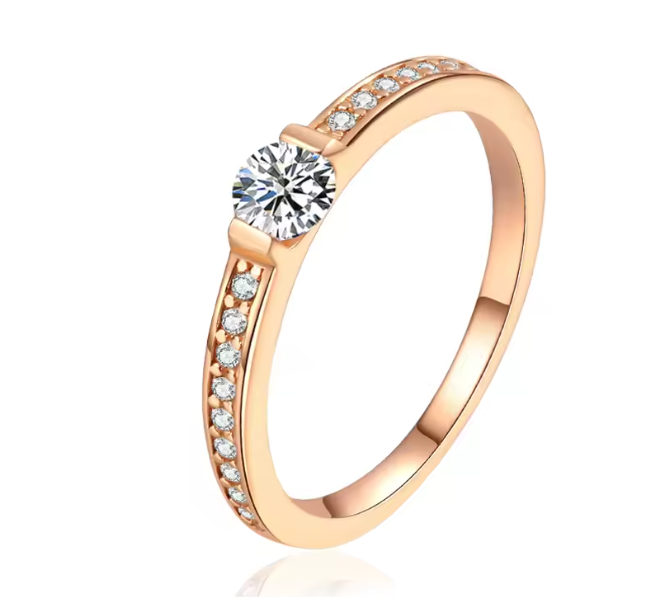 Tizzy 0.3CT Moissanite Eternity Ring