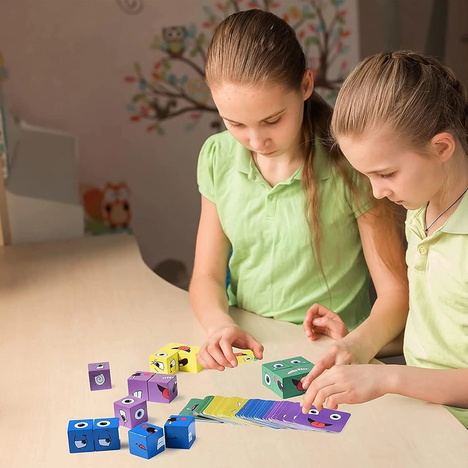 Fun Face Cube Game For Kids