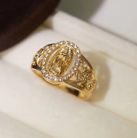 Skeleton Flower Ring