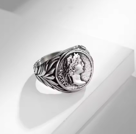 Caesar Signet Ring