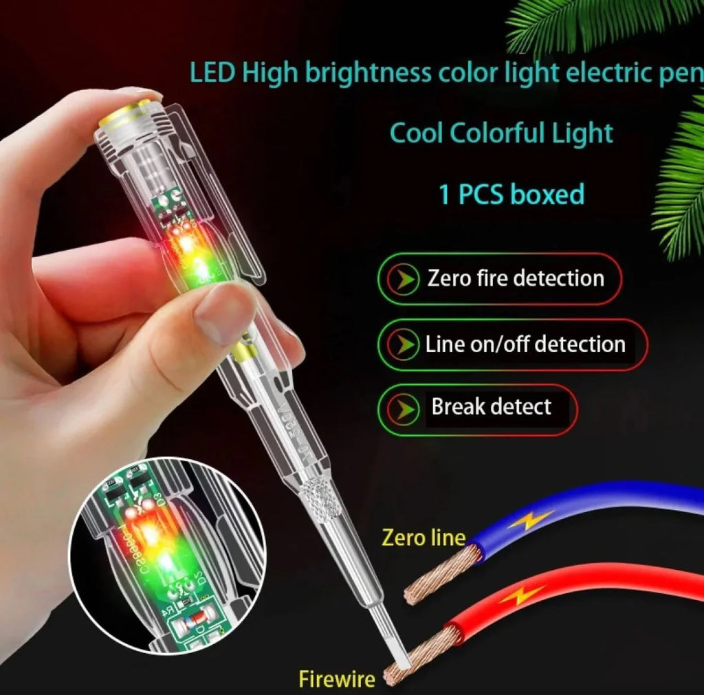 Color Light Electric Test Pen