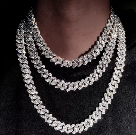 Ice-Frozen Cuban Chain Necklace