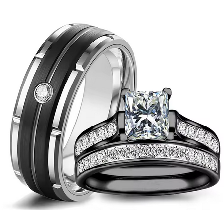 Couple Rings Women and man