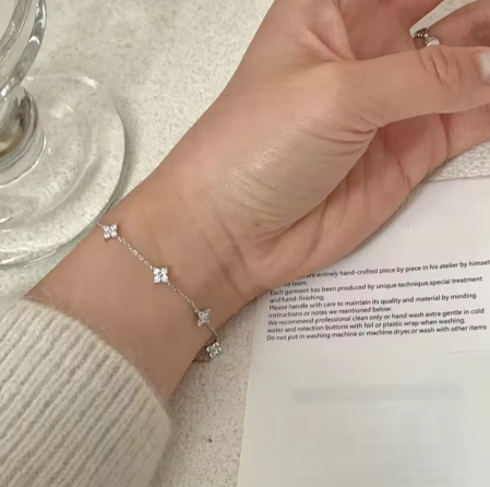 Korean Style Flower Chain Bracelet