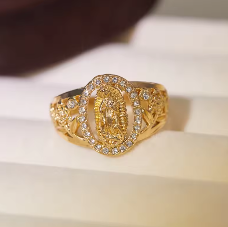 Skeleton Flower Ring