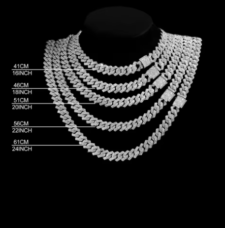 Ice-Frozen Cuban Chain Necklace