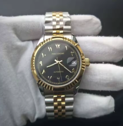 Luxury Steel Arabic Numbers Watches Automatic
