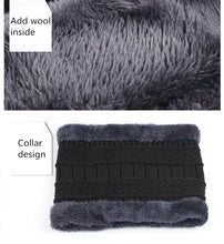 Winter Knit Beanie & Neck Warmer Set