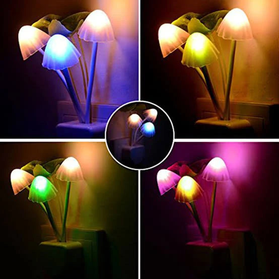 LED Mushroom Night Lamp
