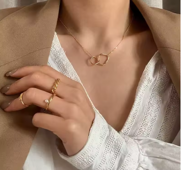 Exquisite Butterfly Pendant Chain