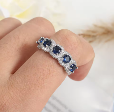 BlueZircon Ring