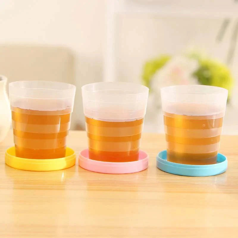 Cute Cartoon Collapsible Travel Cup