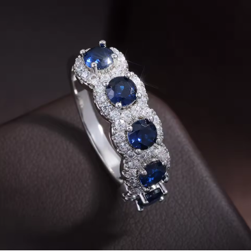 BlueZircon Ring