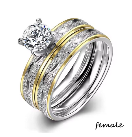 Couple Rings Exquisite Women