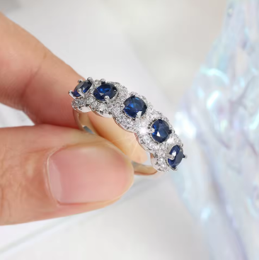 BlueZircon Ring