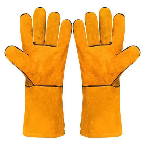Scratch Protection Leather Gloves